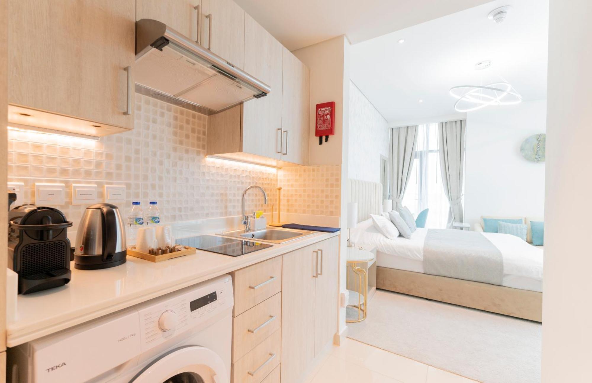 Studio With Private Beach Access At Palm Jumeirah Dubai Exterior foto