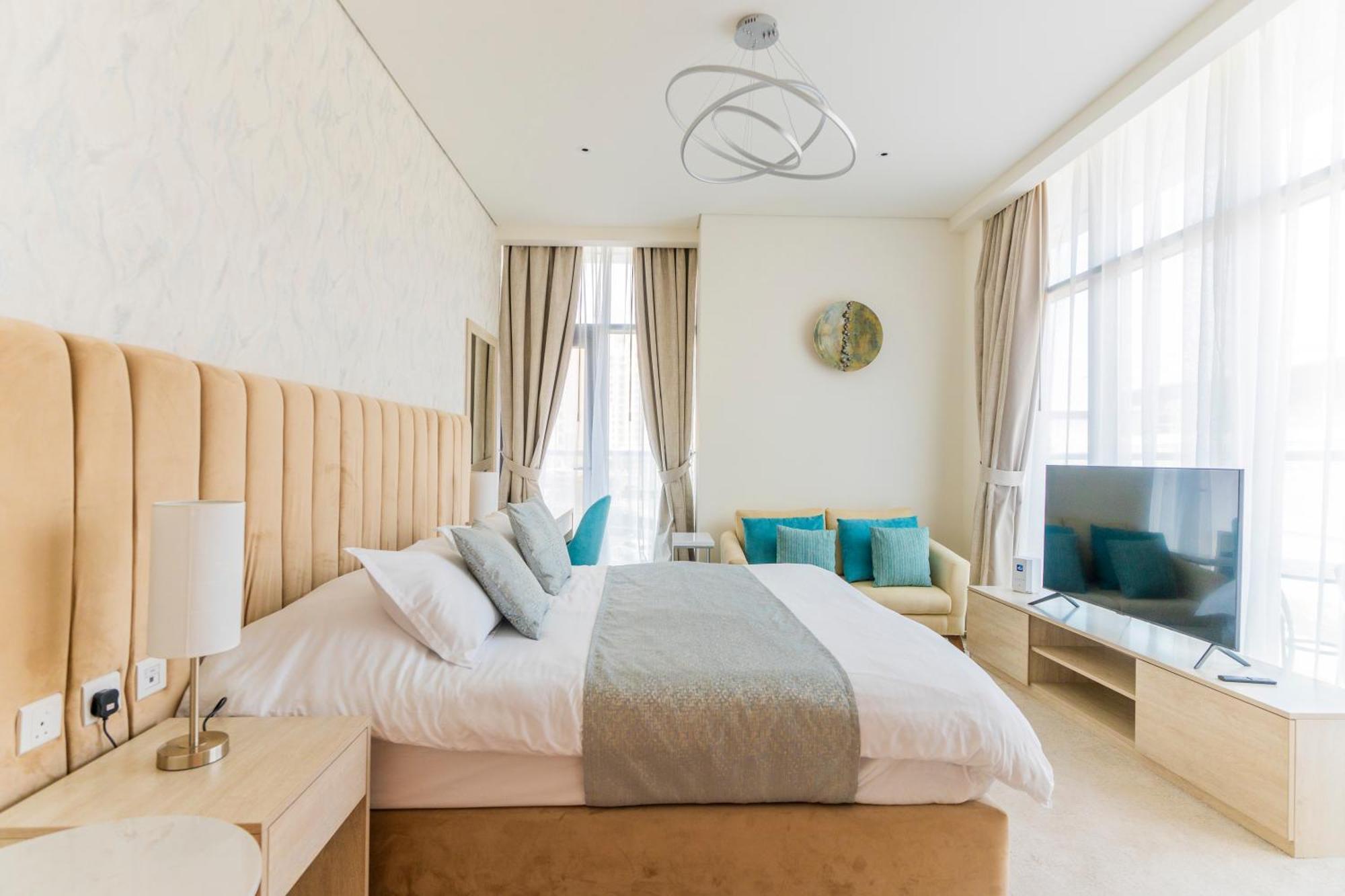 Studio With Private Beach Access At Palm Jumeirah Dubai Exterior foto
